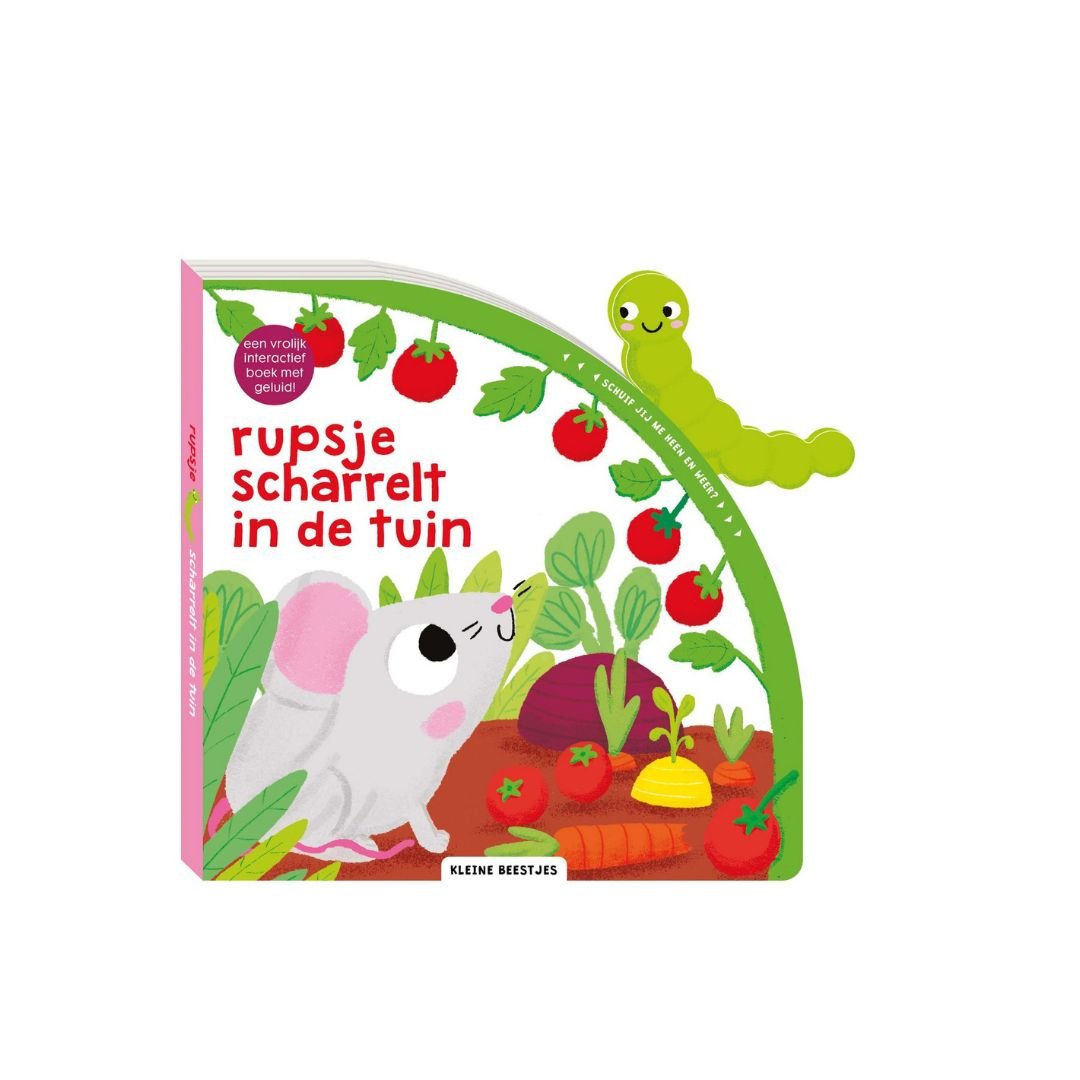 Boek 'Kleine Beestjes - Rupsje scharrelt in de tuin' - Imagebooks Factory - Spelen