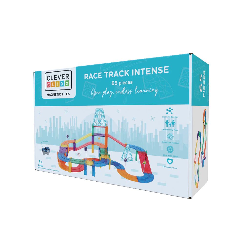 Cleverclixx Race Track Intense 65 stuks - Cleverclixx - Spelen